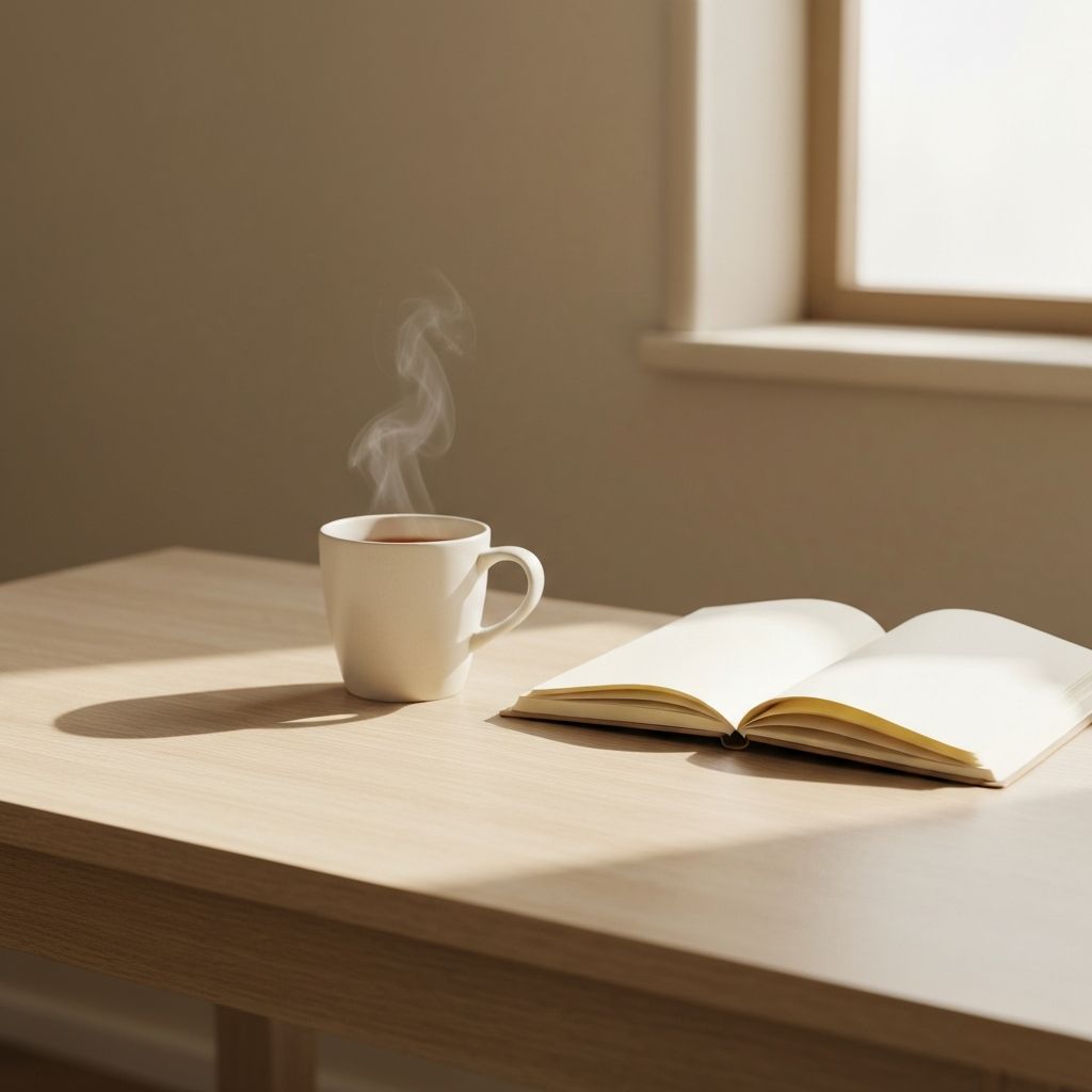 Einfache tägliche Routine