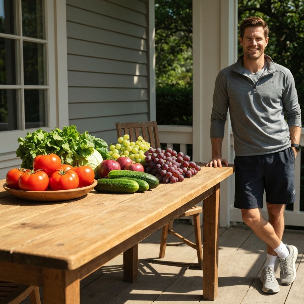Gesunde Ernährung und aktiver Lebensstil